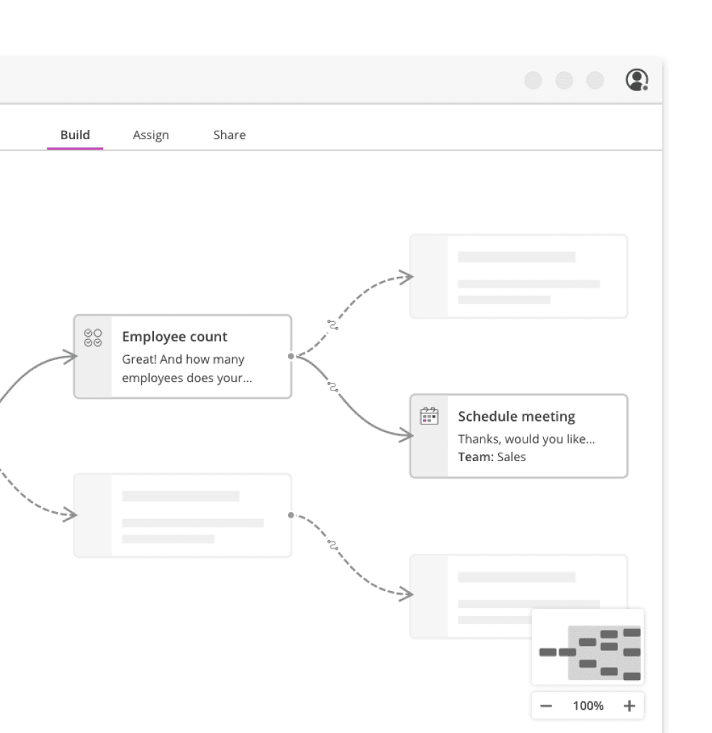 Rigid Flow Builder Mockup