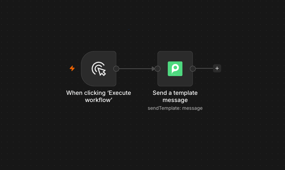Peach Verified n8n Node Workflow Screenshot