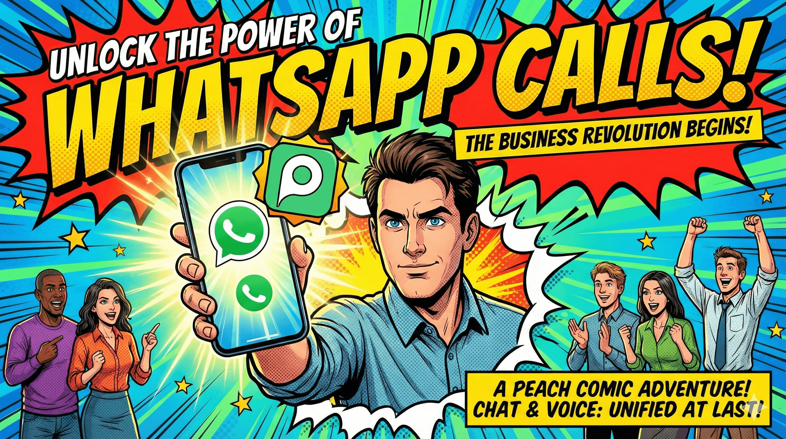 WhatsApp calls comic introduction